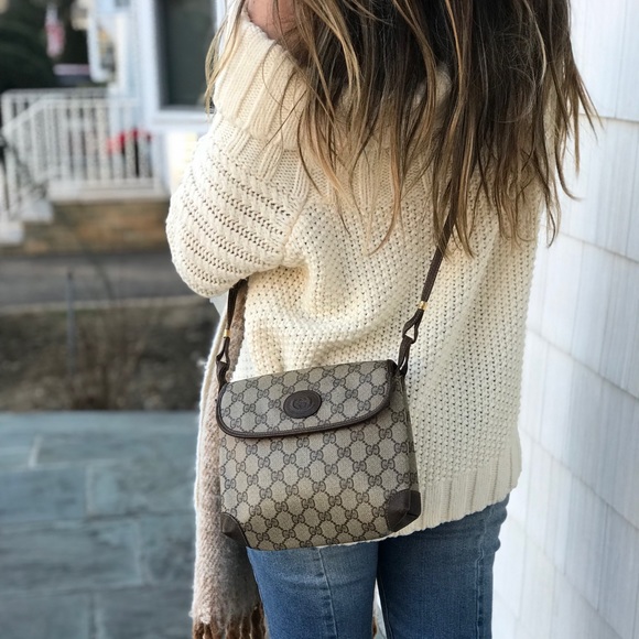 Gucci Handbags - Authentic Vintage Gucci Monogram Crossbody